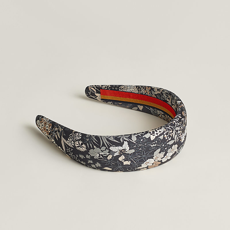 HERMES 新作 ヘアバンド 大人可愛い シルク100% 花柄 Gina Bloom Gina Bloom headband | Hermès Mainland China